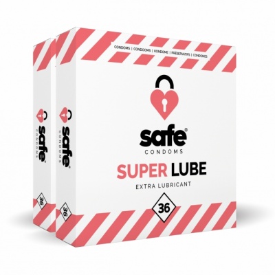 Safe Super Lube Condooms (72 stuks)