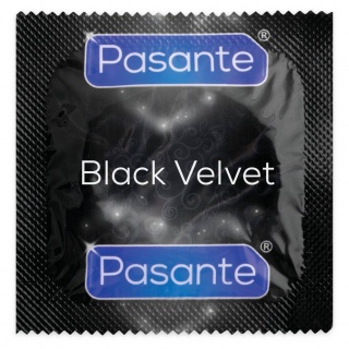 Pasante Black Velvet Condooms (12 stuks)