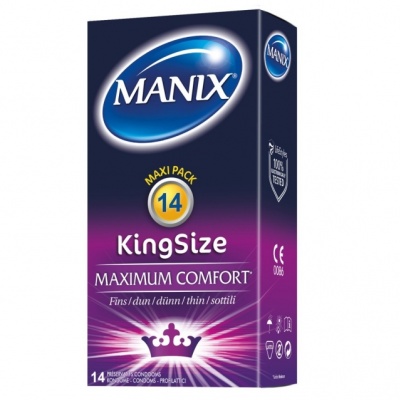 Manix King Size Ultra dun (14 stuks)