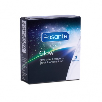 Pasante Glow Lichtgevende Condooms (3st.)