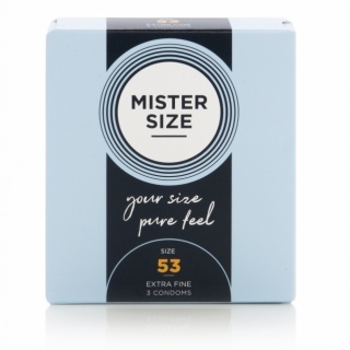 Mister Size condooms maat 53 (3 stuks)