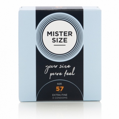 Mister Size condooms maat 57 (3 stuks)