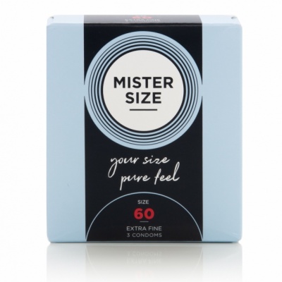 Mister Size condooms maat 60 (3 stuks)