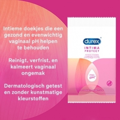 Durex Intima Protect Intieme Doekjes (20 stuks)