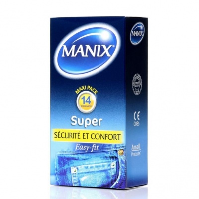 Manix Super Condooms (14st + 2 GRATIS)