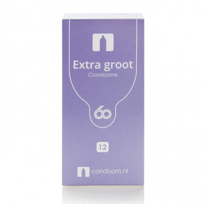 Condooms.be Extra Groot Condooms 60mm (144 stuks)
