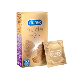 Durex Nude - Latexvrij Condooms voor huid-op-huid gevoel (10 stuks)