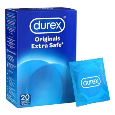 Durex Originals Extra Safe condooms Maxi Pack (Maxi Pack 20 stuks)