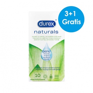 Durex Naturals Condooms (3+1 Gratis)