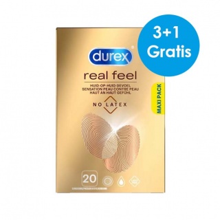 Durex Nude - Latexvrij Condooms voor huid-op-huid gevoel (80st + 20st GRATIS)
