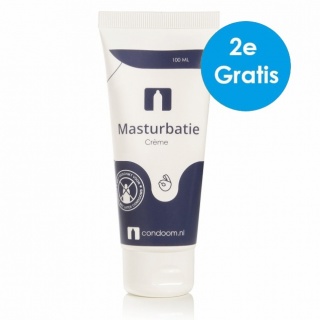 Condooms.be Masturbatie creme 100ml (1+1 GRATIS)