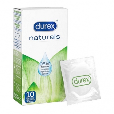 Durex Naturals Condooms (40st + 10st GRATIS)