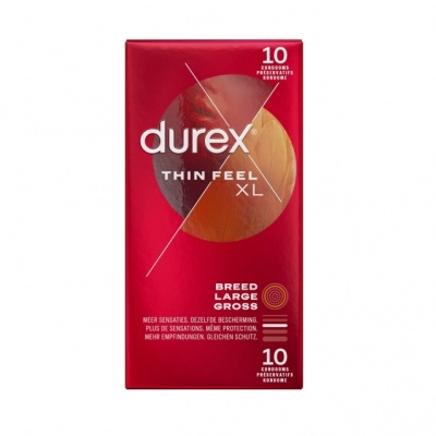 Durex Thin Feel XL Condooms 60mm (40st. + 10st. GRATIS)
