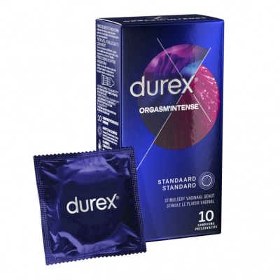 Durex Orgasm' Intense Condooms (10 stuks)