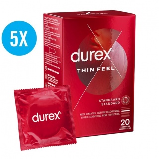 Durex Thin Feel Maxi (80st + 20st GRATIS)