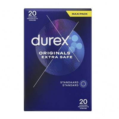 Durex Originals Extra Safe condooms Maxi Pack (Maxi Pack 20 stuks)