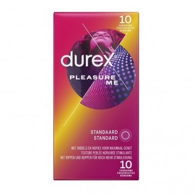 Durex Pleasure Me Condooms (40st + 10st GRATIS)