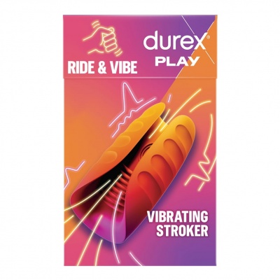Durex Play Slide & Vibe (masturbator vibrator + Gratis glijmiddel)