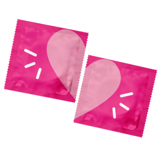 Matching foto condooms (Matching hart)