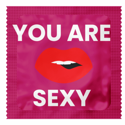 Roze foto condooms (You Are Sexy)
