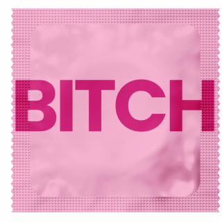 Roze foto condooms (Bitch)