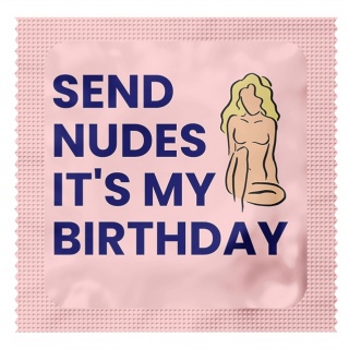 Verjaardagscondooms (Send Nudes )