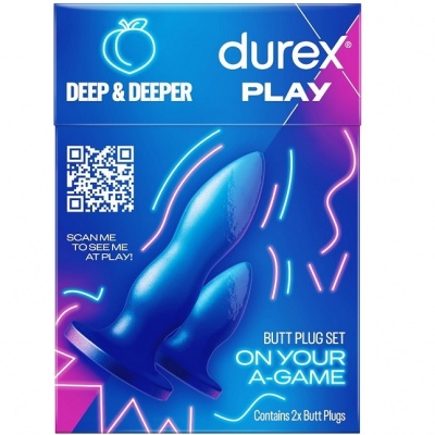 Durex Play Deep & Deeper (2 butt plugs)
