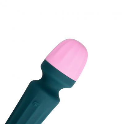 Loveline Mini Wand Vibrator (green sea)