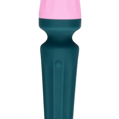 Loveline Mini Wand Vibrator (green sea)