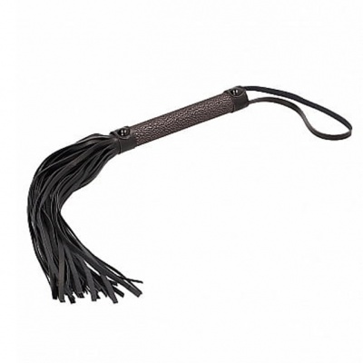 Elegant flogger - zweep (Titanium Grey)