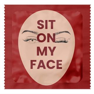 18+ condooms  — Sit On My Face