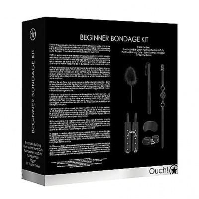 Beginners Bondage Kit (zwart)