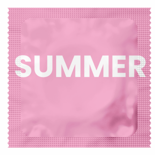 Roze foto condooms — Summer