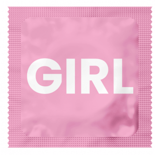 Roze foto condooms — Girl