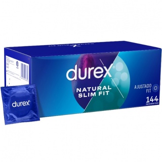 Durex Natural Slim Fit condooms (144 stuks)