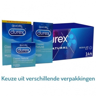 Durex Originals Classic Natural condooms (12 stuks )