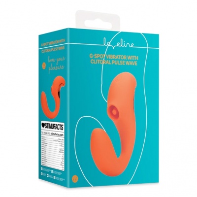 Loveline Pulserende G-spot vibrator (Oranje)