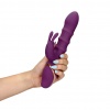 LoveLine – Rabbit vibrator met 3 op-en-neer bewegende ringen