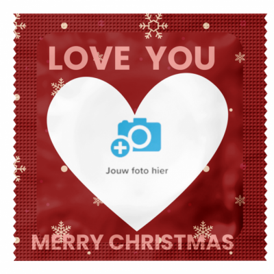 Foto Condoom: Kerst Love You  (12 stuks)