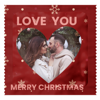 Foto Condoom: Kerst Love You  (3 stuks)