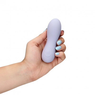 Siliconen vinger vibrator (paars)