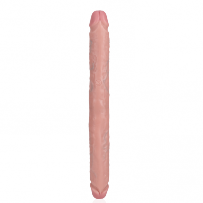 RealRock Extra Lange Dubbele Dildo huidskleur (Ø 3.8cm, 36cm)