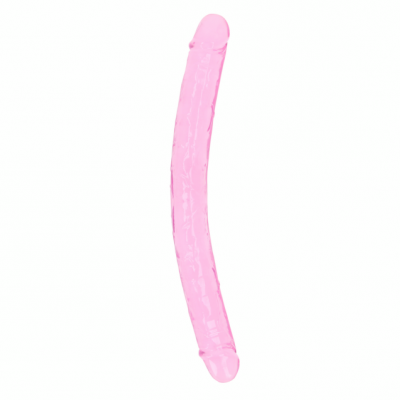 RealRock Realistische Dubbele Dildo Roze genot (Ø 4,5cm, 45cm)