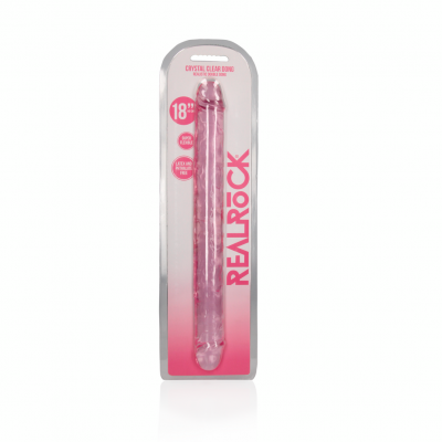 RealRock Realistische Dubbele Dildo Roze genot (Ø 3,5cm, 34cm)