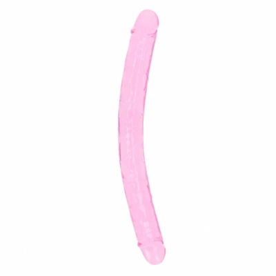 RealRock Realistische Dubbele Dildo Roze genot (Ø 3,5cm, 34cm)