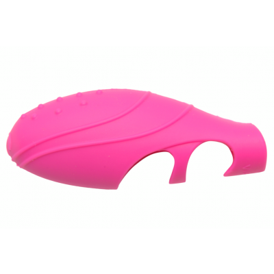 Siliconen G-Spot Vinger Vibrator (roze)