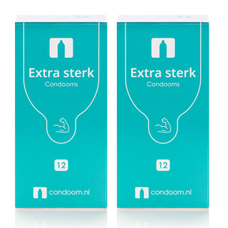 Condooms.be Extra Sterk Condooms — 1+1 Gratis