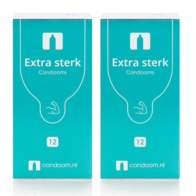 Condooms.be Extra Sterk Condooms (1+1 Gratis)