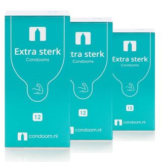 Condooms.be Extra Sterk Condooms — 2x 12st + 12 Gratis
