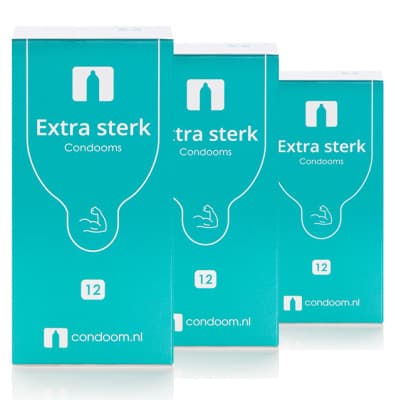 Condooms.be Extra Sterk Condooms (2x 12st + 12 Gratis)